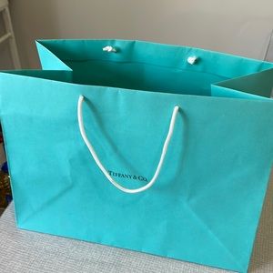 Tiffany & Co. LARGE gift bag.  Very good condition!